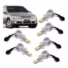 Kit Super Led Astra 2002 2003 2004 2005 Farol E Milha 6000k