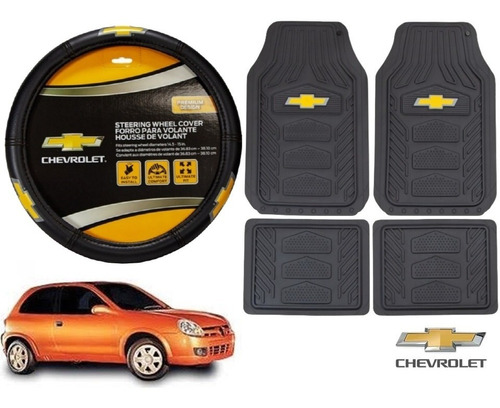 Tapetes 4pz Chevrolet + Cubrevolante Chevy C2 2004