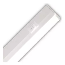 Listón Tubo Led Bajo Alacena 120 Cm Integrado Con Tecla 18w Color De La Luz Blanco Neutro