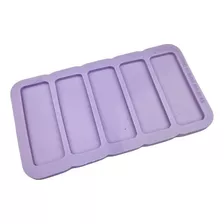 Molde De Silicone Presilhas Retângular Arredondadas 5x(6cm)