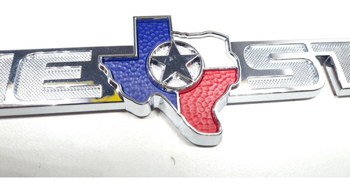 Emblema Para Lobo Cheyenne Silverado Lone Star Texas Edition Foto 2