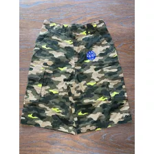 Bermuda Cargo Camuflada Nene Talle 8 Años Garanimals