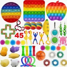 Kit De Fidget Toys Brinquedo De Alívio Do Estresse, 49 Peças