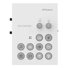 Interface De Áudio Roland Go Live Cast Cor Branco