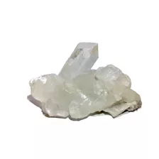 Cristal - Drusa Quartzo Branco Transparente Luz E Energia