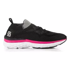 Zapatillas Mujer Running Elastizadas Cordones Star Flex 0835