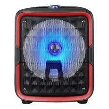 Bocina Bluetooth Potente 2x6.5pulgada Remate Supersonic Azul Color Rojo