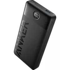 Power Bank Cargador Portátil Anker Powercore 326 | Capacidad 20.000mah | Potencia 15w | 2 Puertos | Corriente Baja Para Dispositivos Bluetooth | Display Con Porcentaje De Carga - Negra