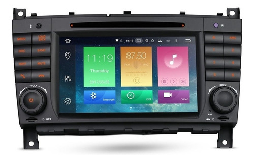 Android Clase Clk C G Mercedes Benz Wifi Dvd Gps Touch Radio Foto 4