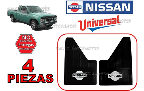 Loderas Hule Logo Nissan Universal Camionetas Tamao Mediano Foto 3