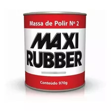 Massa Polir N2 970gramas - Maxi Rubber