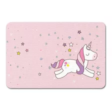 Capacho Tapete Infantil Divertido Unicornio-40x60cm. 0566