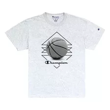 Camiseta Champion Geometrix Basketball Gray