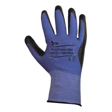 Pack De 20 Guantes Multiprotec L1600 Flex Azul