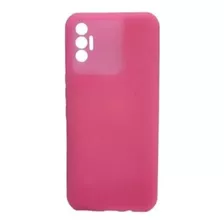 Forro Goma Silicon Para Tecno Spark 8 Pro + Vidrio Cerámico