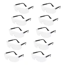 Kit 10 Óculos De Proteção Rj Evolution Epi Segurança Obra