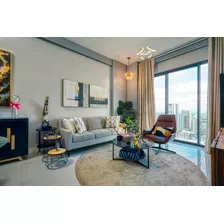 Apartamento En Piantini En Torre Monaco Piso Alto De 1 Habitacion Amueblado De Lujo Con Estudio 