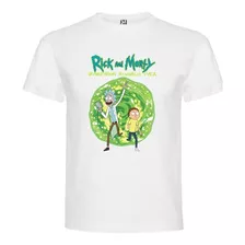 Polera Rick And Morty Algodón Pow Club