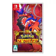 Videojuego Nintendo Swich Pokemon Scarlet Hmc-p-alzx Físico