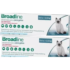 Pack Broadline Pip Gato 0,6 A 2,5 Kg X 0.3 Ml