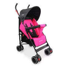 Coche Paseador Para Bebe Con Posiciones Buggy Bebesit (102a) Color Rosa Color Del Chasis Rosado