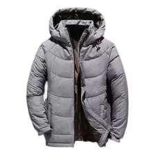 Parka De Invierno Gruesa Con Capucha Para Nieve