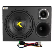 Caixa Amplificada Trio Exclusive 500w Sub 12 Corneta Tweeter