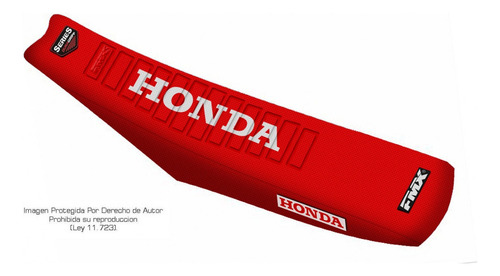 Funda Tapiz Asiento Honda Crf 250/450 - 17/20 Fmx Foto 3