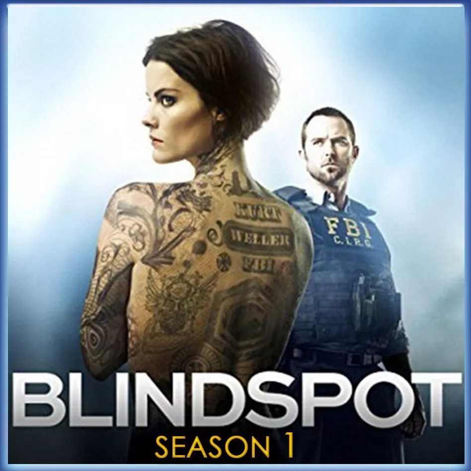 Blindspot 1ª Temporada Completa 2016 Serie Legendada 8 Dvds