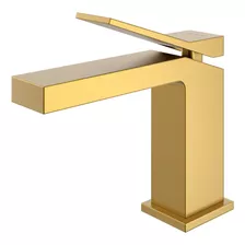 Misturador Monocomando Torneira New Vercci Dourado Escovado