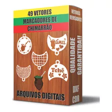 Pack Vetor Lembrança Chimarrão Vetor Cnc