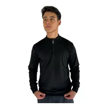 Blusa De Lã Masculina Suéter Tricot Zíper Gola Careca Frio