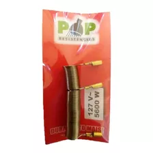 Resistencia Par Tipo L 5600w 127v Maxi Ducha Pop Resistencia