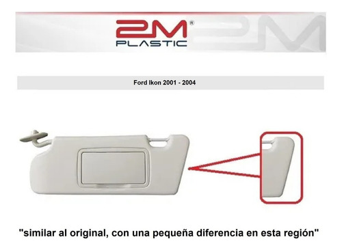 Para Visera Ford Ikon 2001-2004 - Courier Izquierda+derecho Foto 3