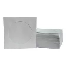 Envelopes Papel Branco Cd / Dvd Visor Transparente 100un