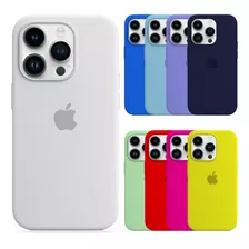 Carcasa De Silicona Para iPhone 14 Pro Max (colores