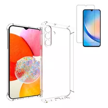 Funda Carcasa Para Samsung A05 A15 A25 Trasparente Y Vidrio