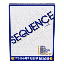 Sequence- Juego Sequence Original Con Tablero Plegable, Cart
