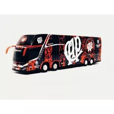 Miniatura Ônibus Clube Atlético Paranaense 4 Eixos 30 Cm.