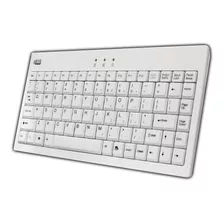 Mini Teclado Usb Blanco - 87 Teclas