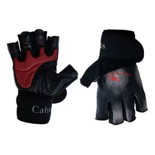 Guantes Para Gym Cabras Ast Corto En Piel Wfl-731 Gris