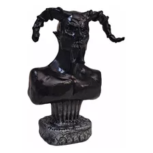 Figura Diablo Busto Lucifer Satanas 14 Cm En Resina 