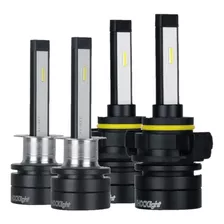 Kit 4 Ultra Led Lâmpada Shocklight S14 Nano Farol Alto+baixo