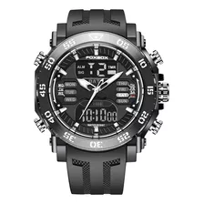 Relógio Redondo 48mm Analógico Digital Esportes 5bar Oferta 