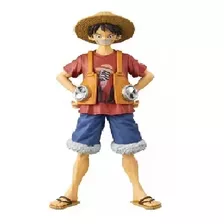 Boneco One Piece Monkey D Luffy Pirata Chapéu Figuras Ação