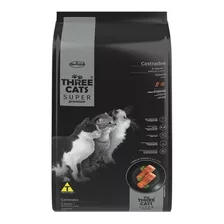 Three Cats Super Premium Adulto Castrado 3 Kg Con Regalo