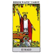 Raider Waite Tarot Amarillo - El Mago - Libro Y 78 Cartas