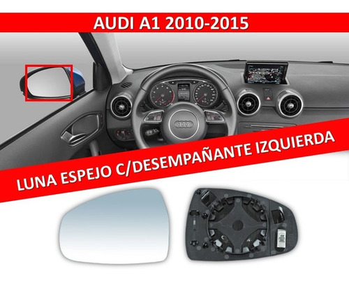 Luna Espejo C/desempaante Audi A1 2010-2015 Izquierda Foto 2