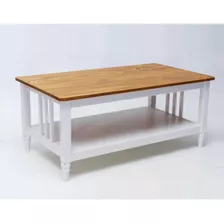 Mesa De Living, Ratona, Madera Maciza, Armado Gratis. Artico