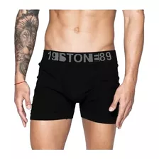 Calzoncillo Boxer Sin Costura Liso Stone Hombre 12700